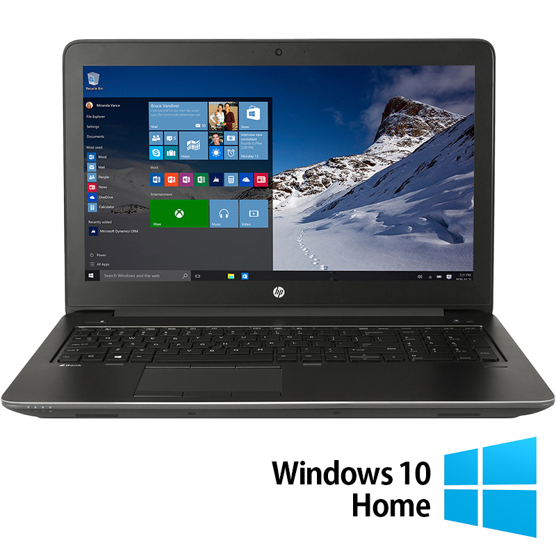 Laptop Refurbished HP ZBook 15 G4, Intel Core i7-7820HQ 2.90 - 3.90GHz, 16GB DDR4, 512GB SSD, Nvidia Quadro M2200, 15.6 Inch Full HD, Tastatura Numerica, Webcam + Windows 10 Home