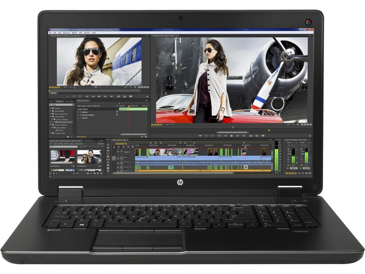 Laptop HP Zbook 17 G2, Intel Core i7-4710MQ 2.50GHz, 16GB DDR3, 512GB SSD, NVIDIA Quadro K3100M, DVD-RW, 17.3 Inch Full HD, Tastatura Numerica, Webcam