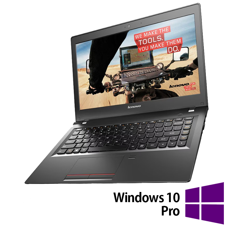 Laptop Refurbished LENOVO ThinkPad E31-80, Intel Core i5-6200U 2.30 - 2.80GHz, 8GB DDR3, 256GB SSD, 13.3 Inch HD, Webcam + Windows 10 Pro