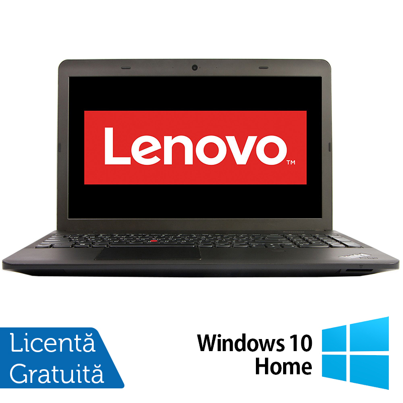 Laptop Lenovo ThinkPad E531, Intel Core i3-3120M 2.50GHz, 4GB DDR3, 500GB SATA, DVD-RW, 15.6 Inch, Webcam, Tastatura Numerica + Windows 10 Home