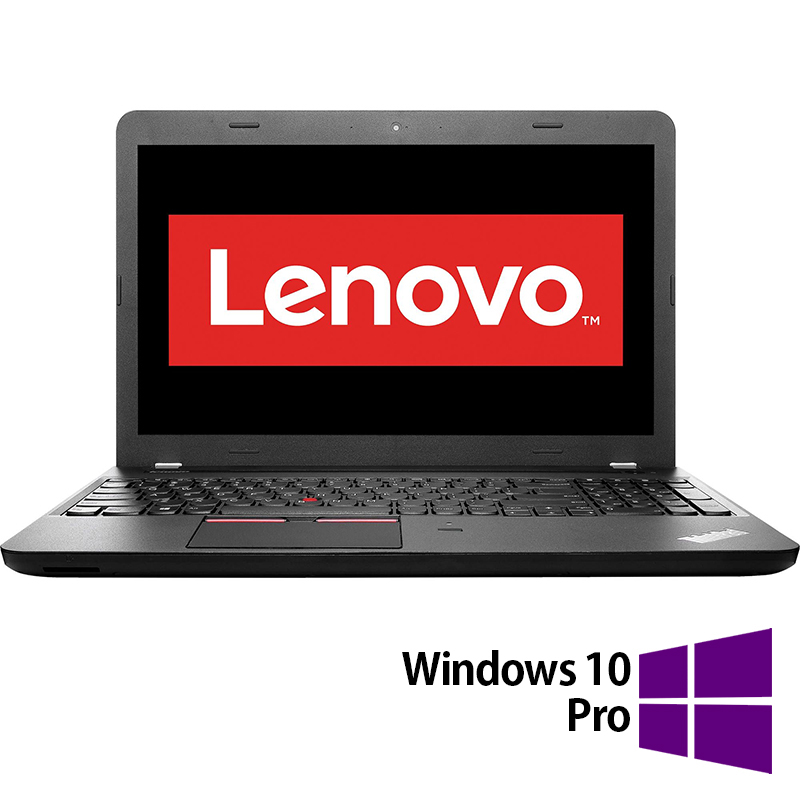 Laptop Refurbished Lenovo Thinkpad E550, Intel Core I3-5005u 2.00ghz, 8gb Ddr3, 128gb Ssd, 15.6 Inch Hd, Webcam, Tastatura Numerica + Windows 10 Home