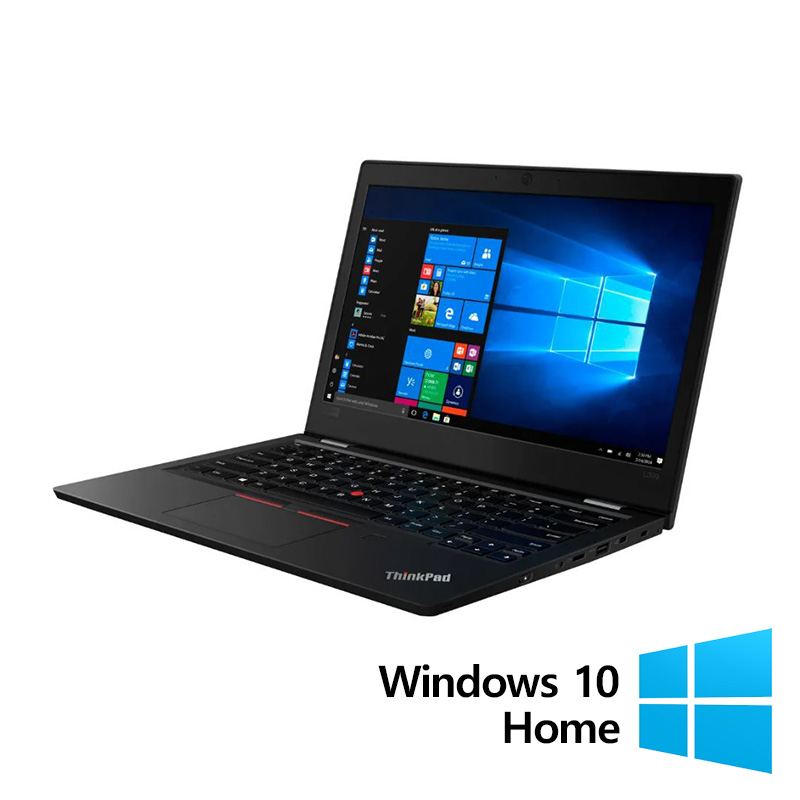 Laptop Refurbished LENOVO ThinkPad L390, Intel Core i5-8265U 1.60 - 3.90GHz, 16GB DDR4, 512GB SSD, 13.3 Inch Full HD, Fara Webcam + Windows 10 Home