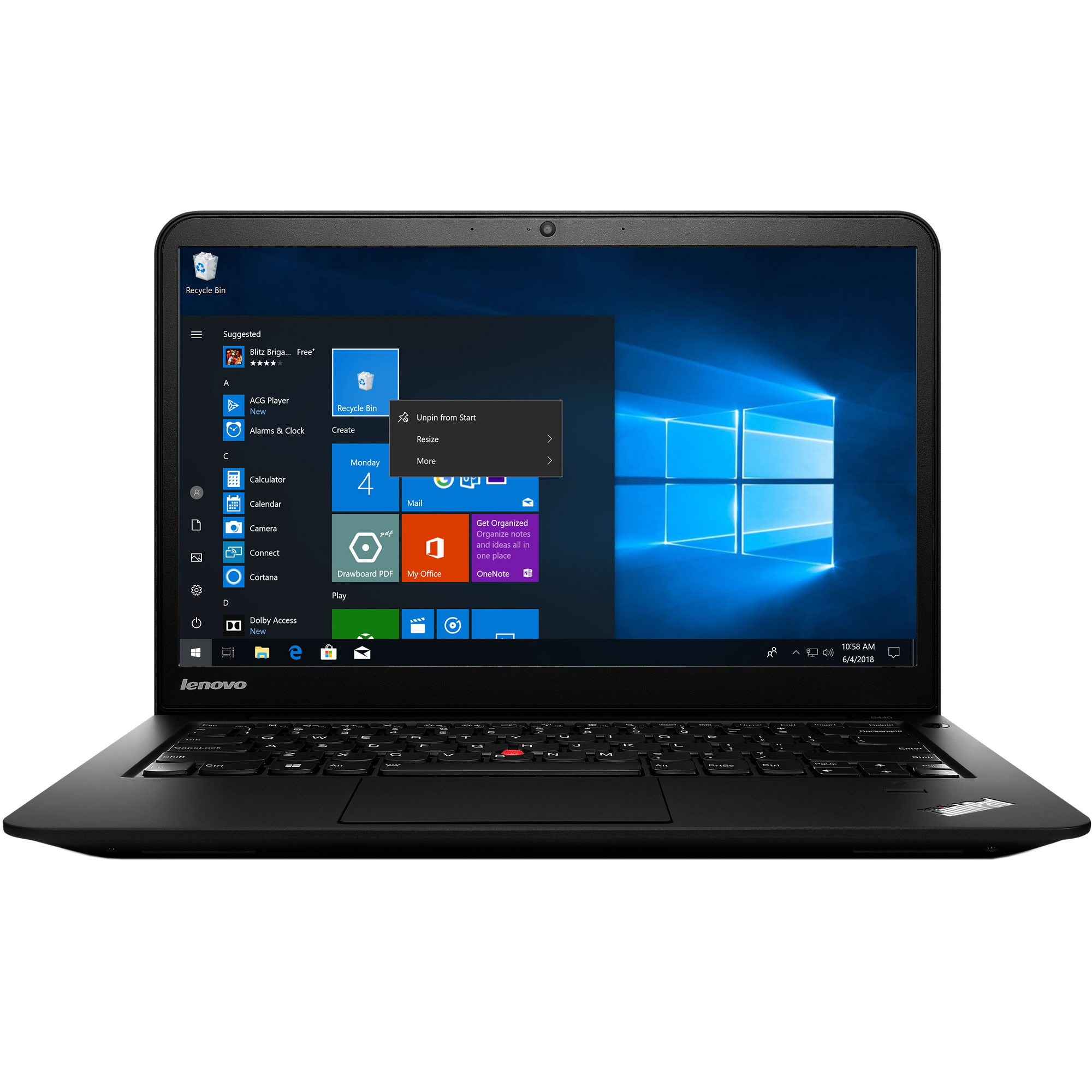 Laptop Lenovo ThinkPad S440, Intel Core i7-4510U 2.00GHz, 8GB DDR3, 240GB SSD, 14 Inch, Webcam, Grad A-