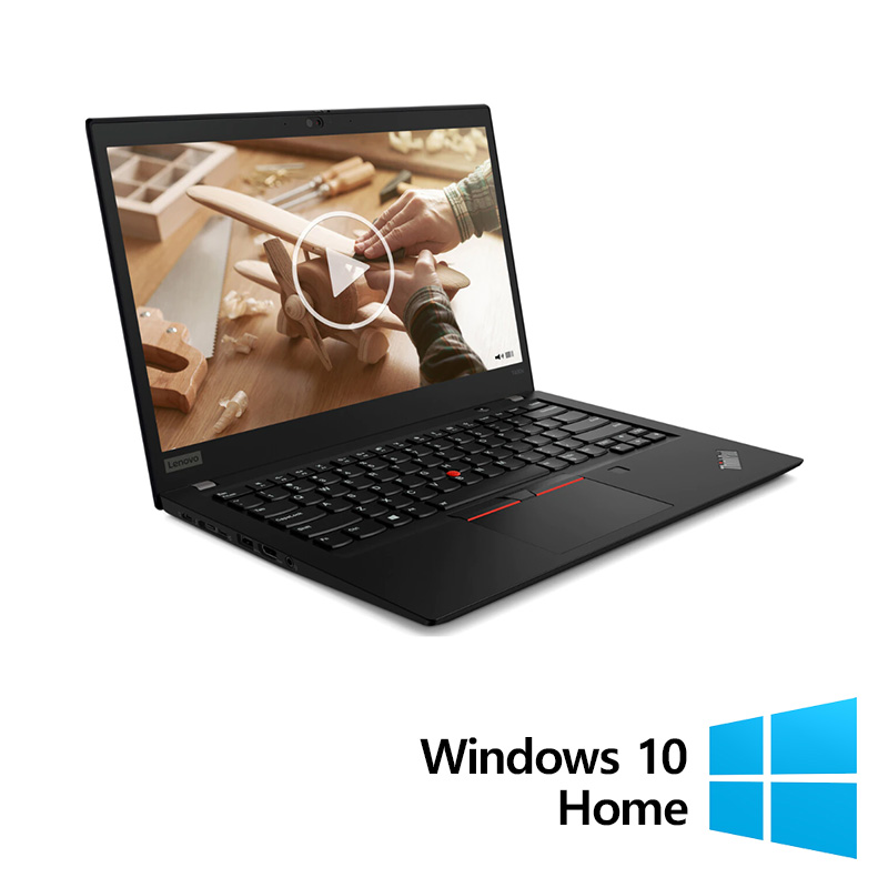 Laptop Refurbished Lenovo Thinkpad T490, Intel Core I5-8265u 1.60 - 3.90ghz, 16gb Ddr4, 256gb Ssd, 14 Inch Full Hd, Webcam + Windows 10 Pro