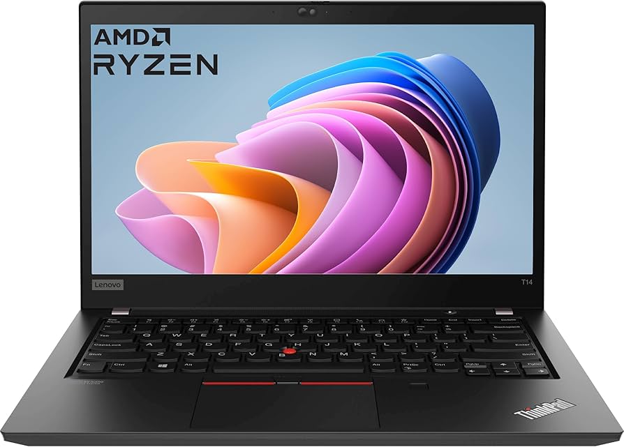 Laptop Second Hand LENOVO ThinkPad T14 Gen 1, AMD Ryzen 5 Pro 4650U 2.10 - 4.00GHz, 16GB DDR4, 512GB SSD, 14 Inch Full HD Touchscreen, Webcam, Tastatura US