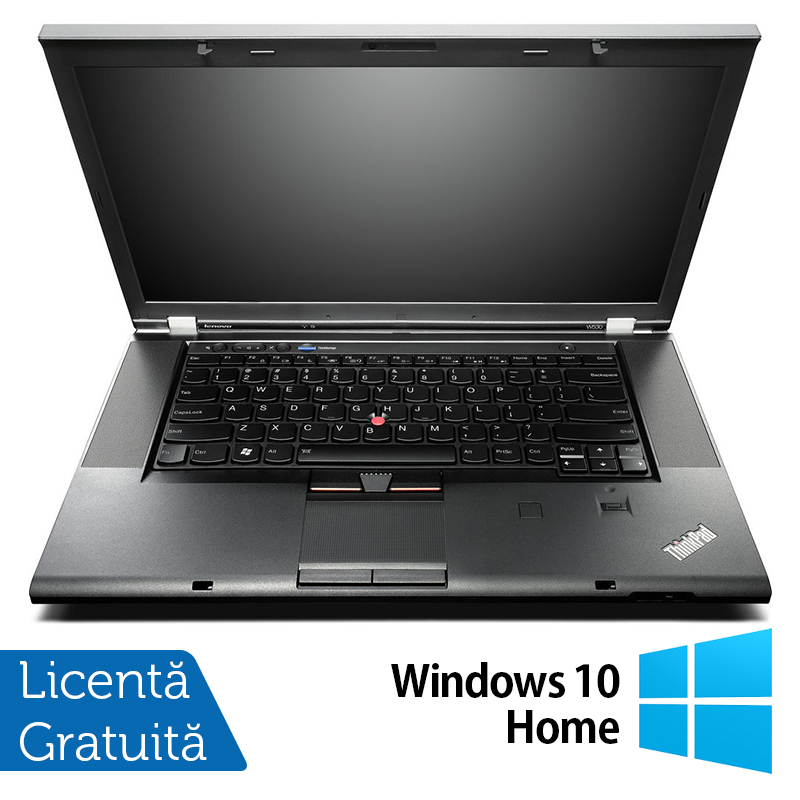 Laptop Lenovo ThinkPad W530, Intel Core i5-3380M 2.90GHz, 8GB DDR3, 240GB SSD, nVIDIA Quadro K1000M 2GB DDR3/128-bit, DVD-RW, 15.6 Inch HD+, Fara Webcam + Windows 10 Home