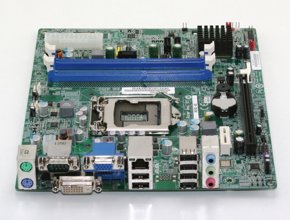 Placa de baza Acer H61H2-AD, LGA1155, 2xDDR3, Ivy Bridge si Sandy Bridge, Fara Shield