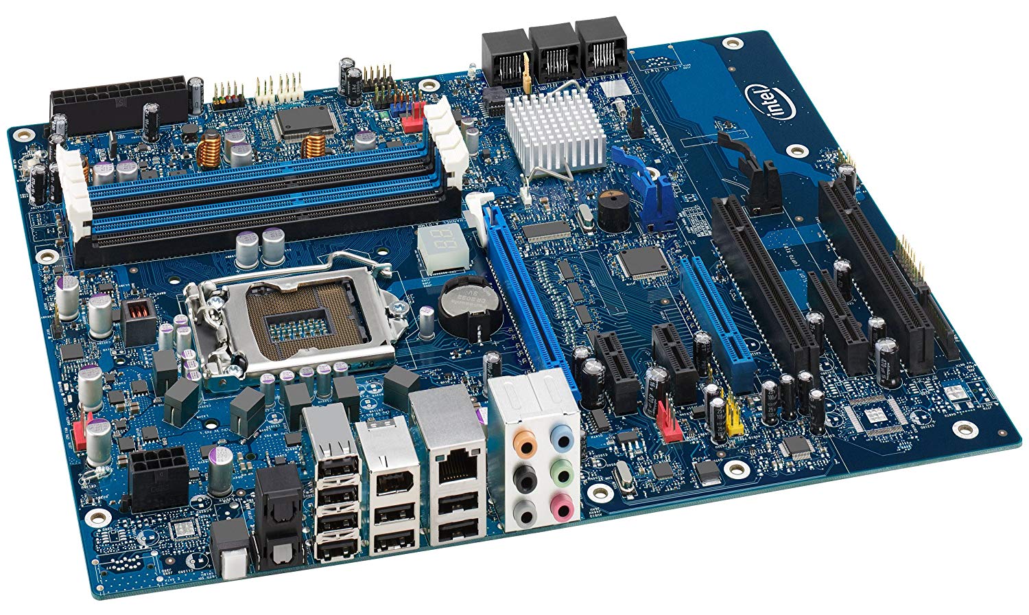 Placa de baza intel dp55wg, socket 1156, cu shield