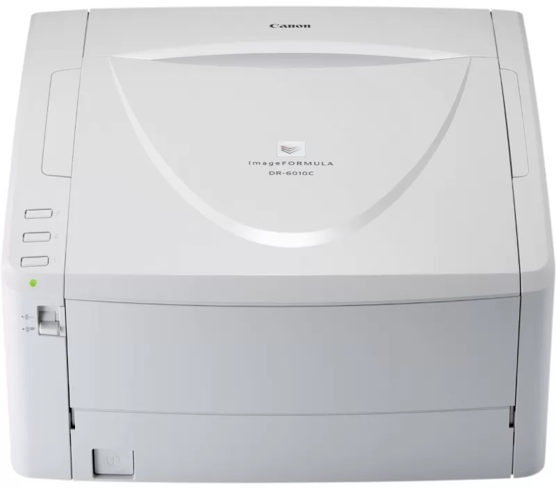 Scanner Canon imageFORMULA DR-6010C, Scanare faţă-verso, A4, 60 ppm, 600 x 600 dpi, Alimentator automat de documente, USB 2.0, SCSI-3