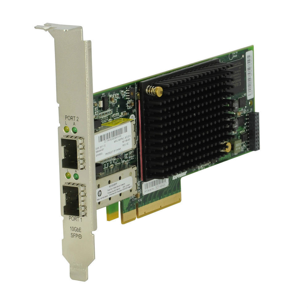 Placa de retea server HPE NC550 SFP Dual Port 10GbE