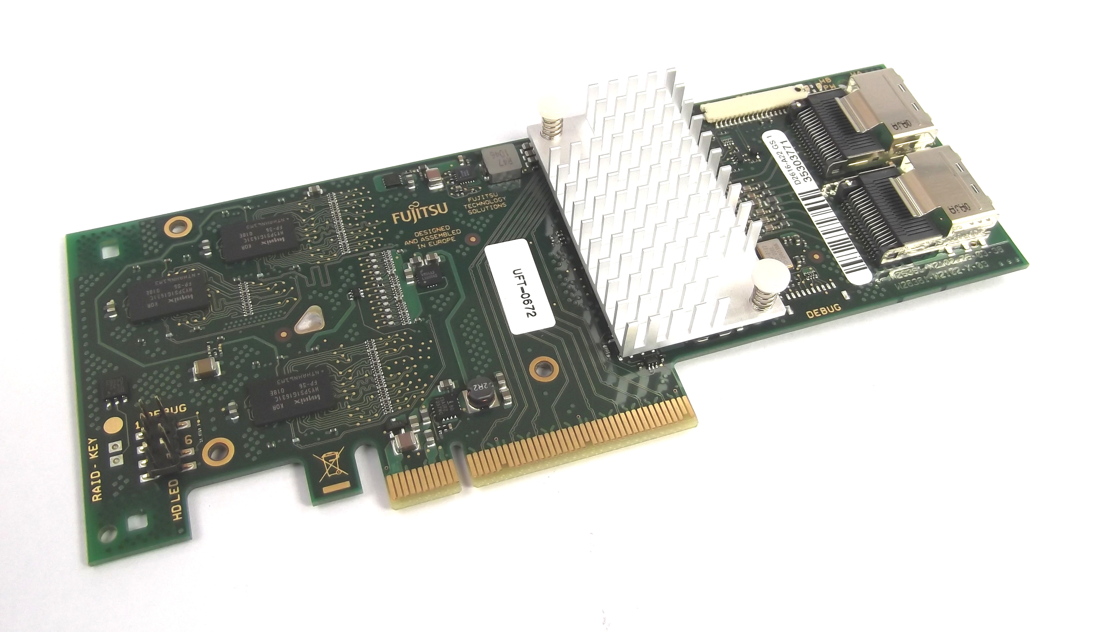 Controller RAID Fujitsu - SAS 6Gb/s D2616-A22 GS 1 + Baterie si Cabluri