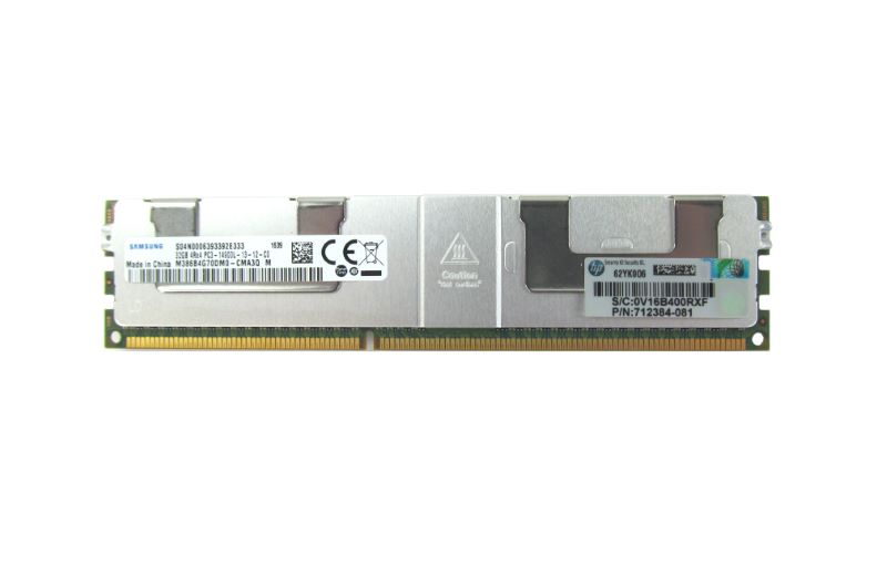 Memorie Server Genuine HP 32GB DDR3-1866MHz Load-Reduced ECC Quad Rank x4 1.5V 240-pin CL13