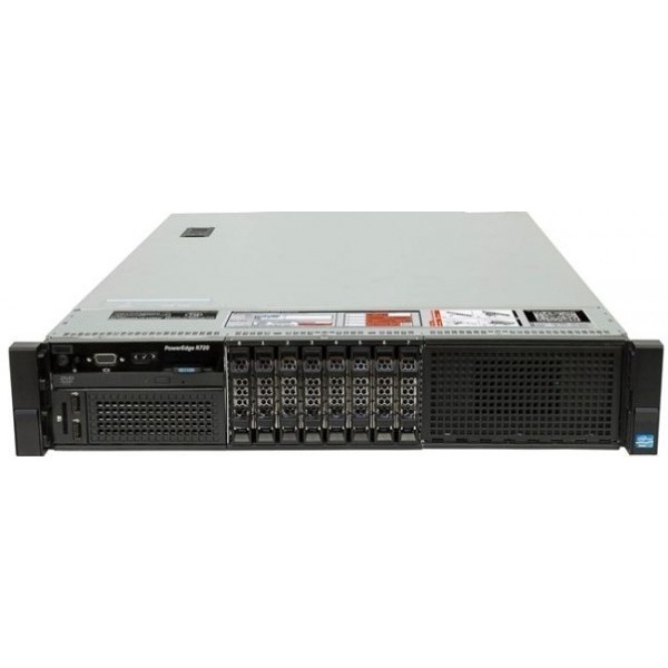 Server Dell PowerEdge R720, 2x Intel Xeon Hexa Core E5-2640 2.50GHz - 3.00GHz, 16GB DDR3 ECC, 2 x 146GB HDD SAS/10K, Raid Perc H710 mini, Idrac 7, 2 surse HS