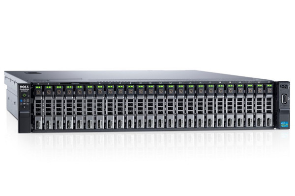 Server refurbished dell r730xd, 2 x intel 16 core e5-2683 v4 2.10 - 3.00ghz, 128gb ddr4, 2 x ssd 2tb 870 evo nou + 22 x ssd 500gb 870 evo nou, perc h730, 4 x gigabit, 2 x psu