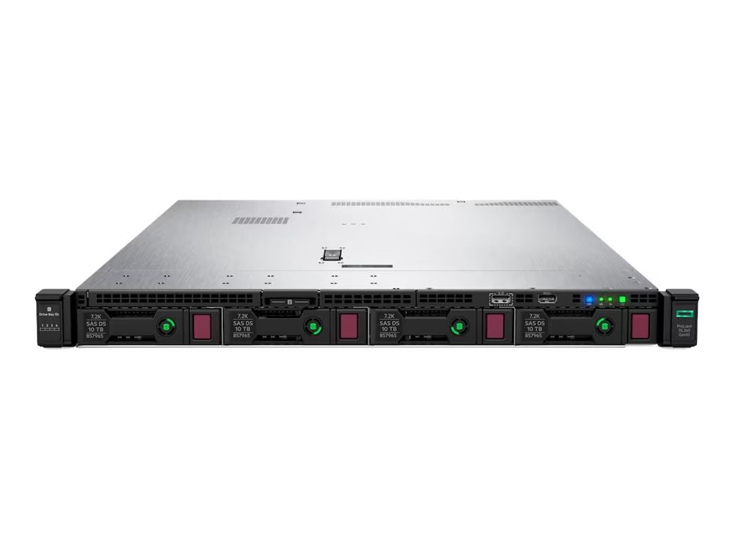 Server Refurbished HP ProLiant DL360 G10, 2 x Intel Xeon Gold 6262 24-Core 1.9 - 3.6GHz,512GB DDR4, Raid P408i-a SR/2GB, 2x SSD 960GB SATA + 2 x HDD 10TB SAS/7.2k, 8 x 1GB Network, ILO 5 Advanced, 2 x 500 W PSU