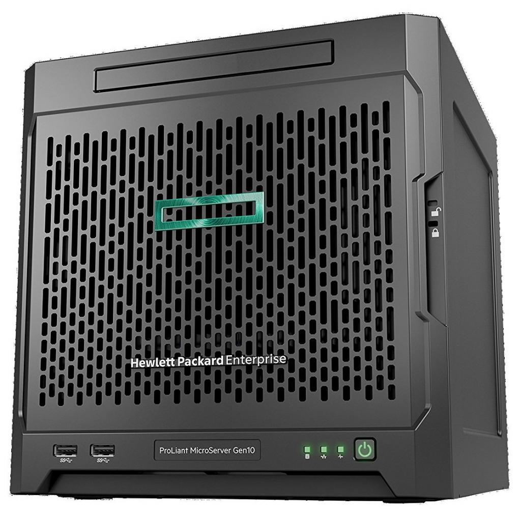 MicroServer HPE ProLiant G10, CPU Dual Core AMD Opteron X3216 1.6GHz-3.0GHz, 16GB DDR4 ECC, RAID Marvell 88SE9230 RAID 0/1/10 only, 2 x HDD 4TB SATA, 2 x Gigabit Intel + 2 x Gigabit BCM LOM, PSU 200W