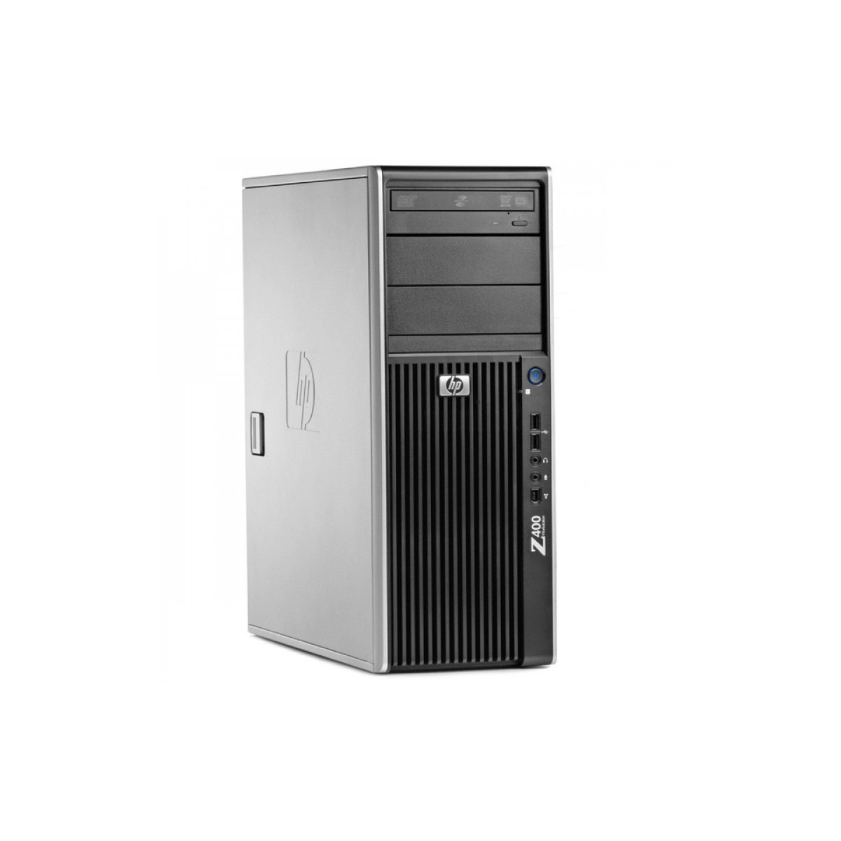 WorkStation HP Z400, Intel Xeon Quad Core W3550 3.06GHz-3.33GHz, 8GB DDR3, 500GB SATA, Placa Video nVidia Quadro 2000/1GB-128 biti, DVD-RW