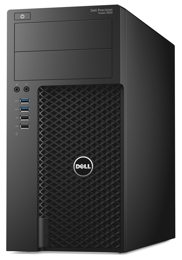 Workstation Second Hand Dell Precision 3620 Tower, Intel Xeon E3-1270 V5 3.60 - 3.90GHz, 16GB DDR4, 256GB NVME + 1TB HDD SATA, Placa video Nvidia M2000/4GB