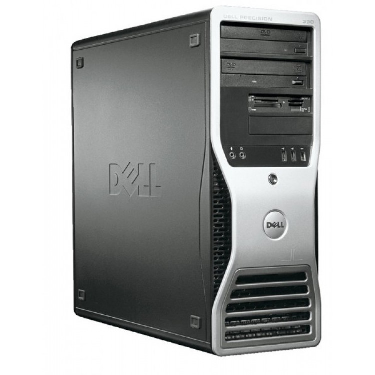 Workstation Dell Precision 390, Core 2 Duo E6400, 2.13GHz, 4GB DDR2, 500GB HDD, Nvidia Quadro 600/1GB, DVD-RW