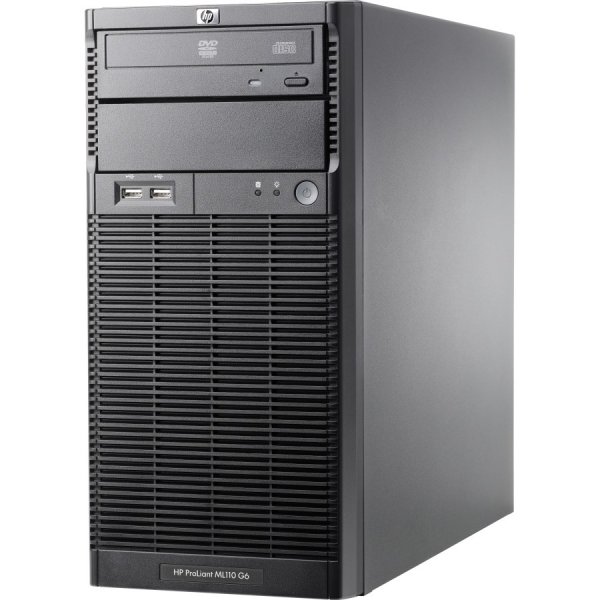 Server HP ProLiant ML110 G6 Tower, Intel Xeon Quad Core X3430 2.40GHz, 16GB DDR3, 4 x 1TB SATA, DVD-ROM, PSU 300W, Second Hand