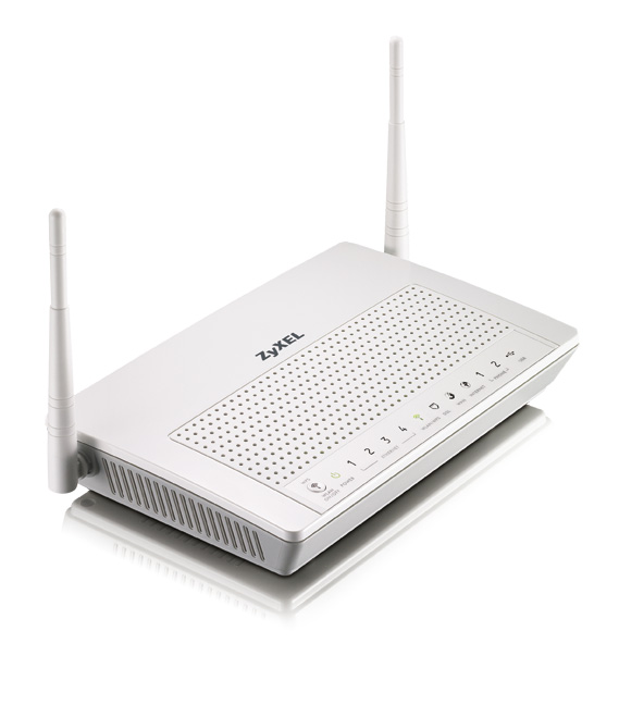 Router Zyxel P2612HNU-F3, 300Mbps, 2 Antene