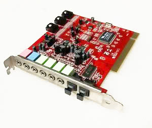 Sound Blaster VIA, Model Number VT1721-0744CD, Slot PCI