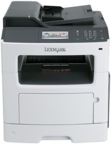 Multifunctionala Laser Monocrom LEXMARK MX 410DE, 38 ppm, Duplex, Retea, USB, 1200 x 1200, A4, Toner si Unitate Drum Noi