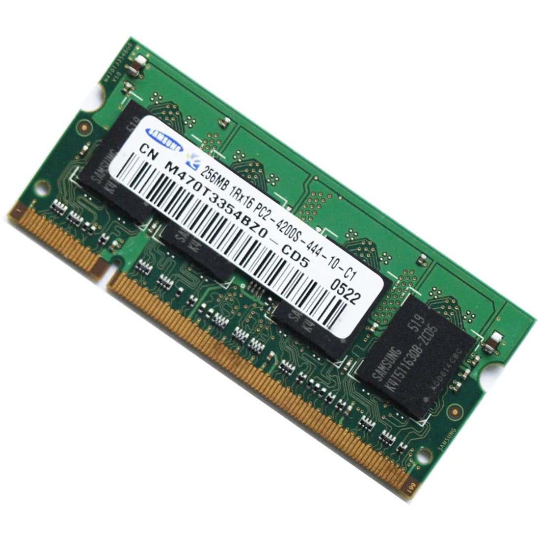 Memorie Laptop SODIMM 256Mb DDR2, PC2-4200S, 533MHz