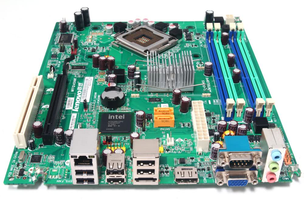 placa de baza lenovo mtq45nk, ddr3, sata, socket 775