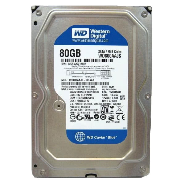 Diverse modele HDD SATA 80Gb, 3.5 inch