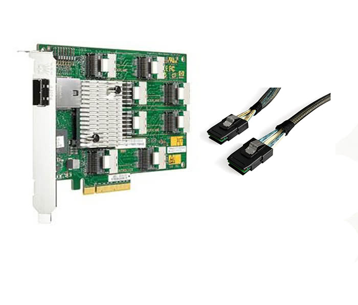 HP 24 Bay 3GB SAS Expander Card + 2 cabluri SFF 8087 title=HP 24 Bay 3GB SAS Expander Card + 2 cabluri SFF 8087