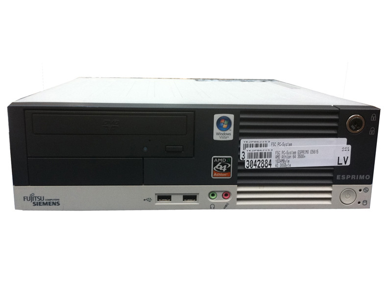 Calculator Fujitsu Esprimo E5616 SFF, Athlon 64 3800+ 2.40GHz, 2GB DDR2, 160GB SATA, DVD-ROM