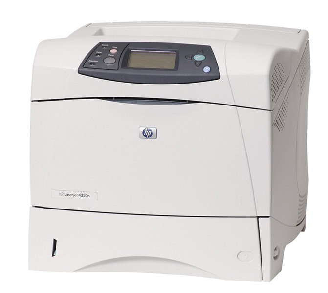 Imprimanta Laser Monocrom HP LaserJet 4350DN, A4, Duplex, 52 PPM, 1200 x 1200, Paralel, Retea, USB