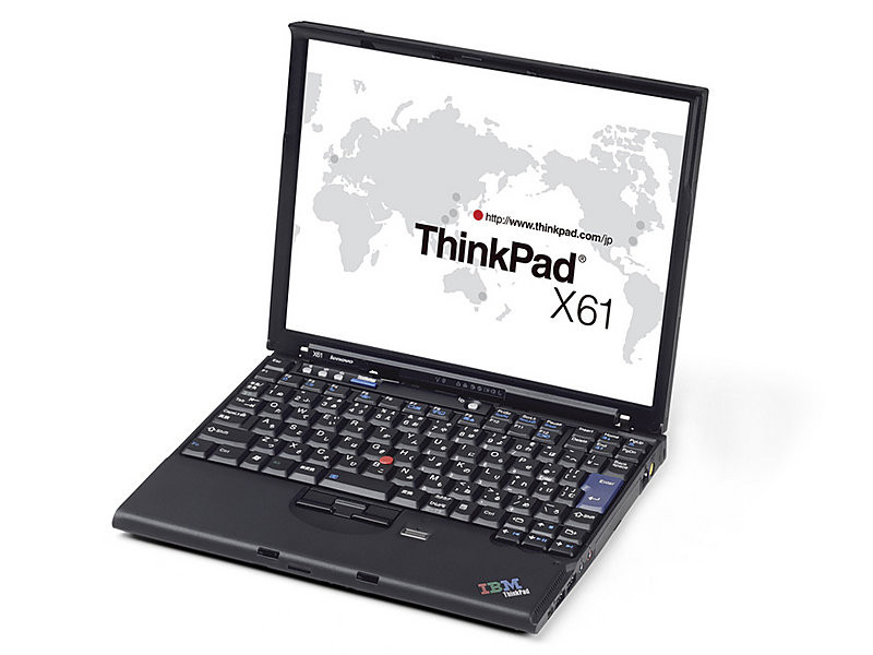 Laptop Lenovo ThinkPad X61s, Intel Core 2 Duo L7500 1.60GHz, 1GB DDR2, 250GB SATA, 12.1 Inch, Fara Webcam, Baterie consumata