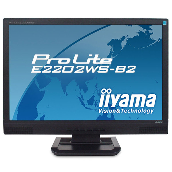 Monitor iiYama Prolite E2202WS, LCD 22 Inch, 1680 x 1050, VGA, DVI