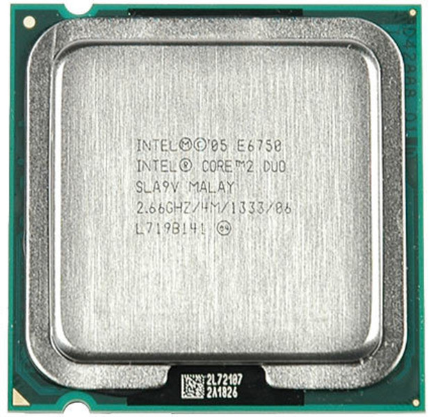 procesor sh intel core 2 duo e6750, 2.6ghz, 1333mhz fsb,4mb cache, socket lga 775