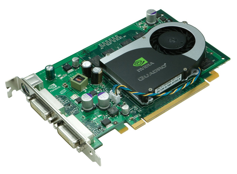 Placa video Nvidia Quadro FX 1700, 512MB DDR2, 128 bit, 2 x DVI