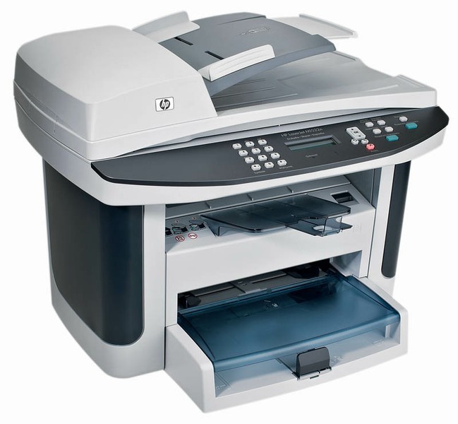 Imprimante Laser HP LaserJet M1522n, 24 ppm, Monocrom, USB, Retea, ADF, Copiator, Scaner