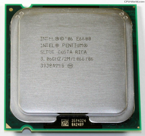 Procesor Intel Dual-Core E6600 3.06GHz, 1066 FSB, 2MB Cache