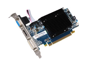 Placa Video Sapphire AMD Radeon HD 5450 VGA, DVI, Display Port, 64 bit, 512Mb GDDR3