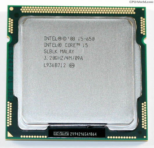 procesor intel core i5-650, 3.20ghz, 4mb cache