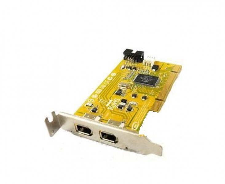 Adaptor PCI FireWire IEEE-1394A, low profile bracket