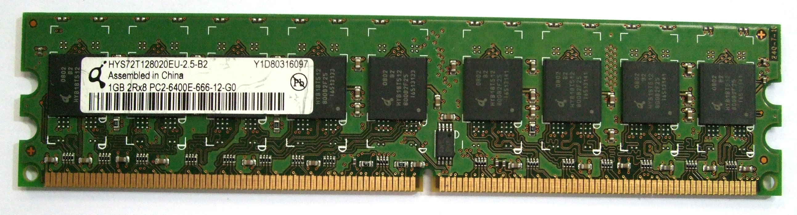 Memorii ECC DDR2-800, 1GB PC2-6400E