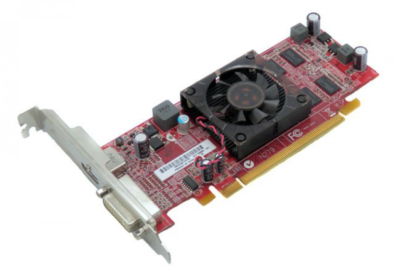 Placa video PCI-E AMD Radeon HD5450, 512 MB DDR3, DVI, Display Port, 109-C02637-00D FRU89Y6151