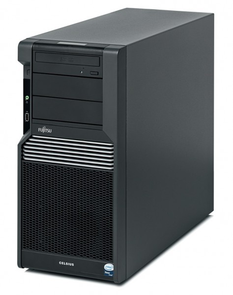 Workstation Fujitsu CELSIUS M470, Intel Xeon Quad Core W3503 2.40GHz, 8GB DDR3, 2 x 500GB SATA, Placa Video AMD Radeon HD 4550 512MB, DVD-RW