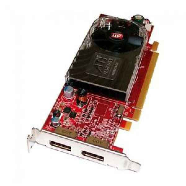 placa video pci-e ati radeon hd 3470, 256 mb, 2 x display port, sh, low profile design