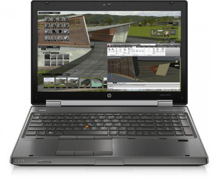 Laptop HP EliteBook 8570w, Intel Core i7-3630QM 2.40GHz, 8GB DDR3, 240GB SSD, DVD-RW, 15.6 Inch