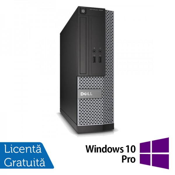Calculator refurbished dell optiplex 7010 sff, intel core i7-3770 3.40 ghz, 4gb ddr3, 500gb sata, dvd-rom + windows 10 pro