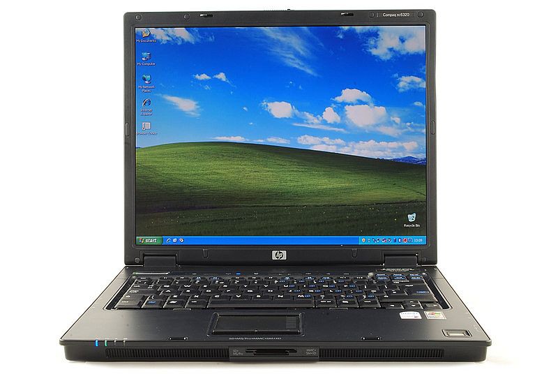 Laptop HP NC6320, Intel Core 2 Duo T5500 1.66GHz, 2GB DDR2, 160GB SATA, DVD-RW, 15 Inch, Fara Webcam, Baterie consumata