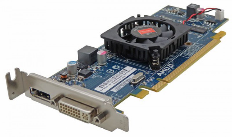 Placa video AMD Radeon HD 7450, 1GB DDR3, 64 Bit, Display Port, DVI, Low profile